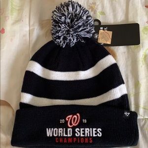 National Capitals Knit Hat 2019 World Series